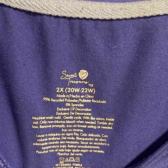 Secret Treasurers “Cat Nap” Sleep Shirt - Picture 3 of 4